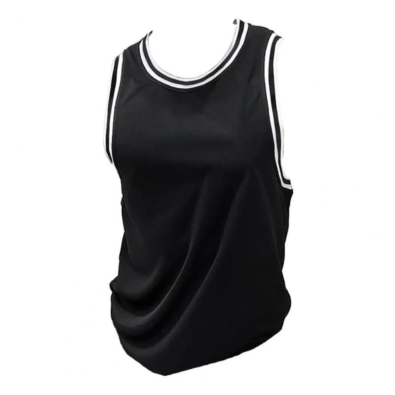 Description Picture 4 of item2023 NEW Fitness Sports Tank Tops Men Gyms Workout Sleeveles Shirt Male Summer Loose Undershirt basketball Running men Ves