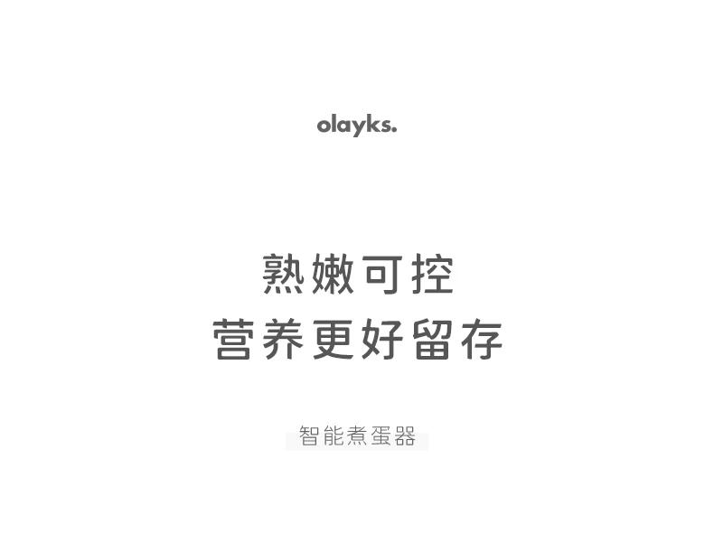 Description Picture 2 of itemOLAYKS Home Multifunctional Egg Cooker Small Breakfast Machine Automatic Power Off Cooking Kitchen Utensils Boil Eggs Tools Cook