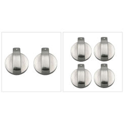 2/4Pcs/set Universal Rotary Control Knobs 6mm Kitchen Cooker Gas Stove Cooktop Control Gas Stove Accessories