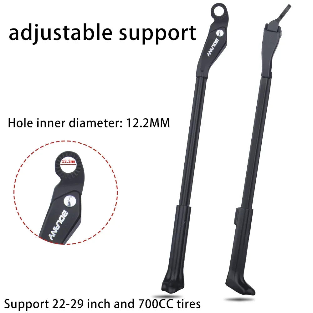 Description Picture 5 of itemBolany Adjustable MTB Kickstand For Thru-axle Quick Release Road Cycling Kick Frames Parking Rack Support Stand Cycling Parts