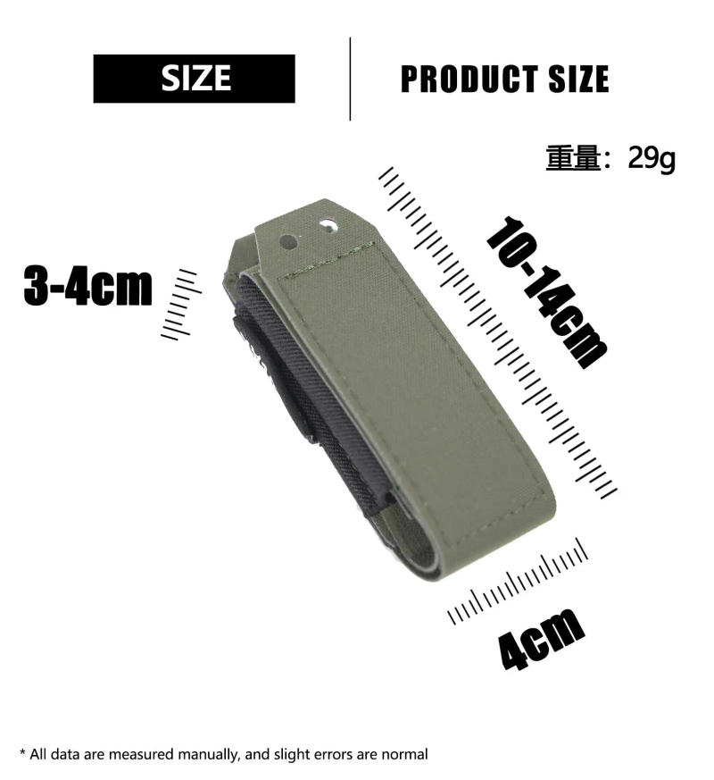 Description Picture 4 of itemDmgear 9mm Magazine Pouch Bag Quick Release Molle Carrier Air Gun Tactical Vest Gear Hunting Accessories Wargame Outdoor Camping