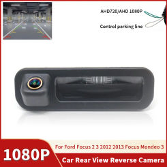 AHD 1080P Car Rear View Reverse Camera For Ford Focus 2 3 2012 2013 Focus Mondeo 3 Waterproof night vision Backup Camera