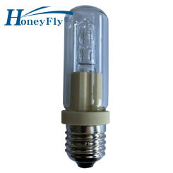 HoneyFly 10pcs JDD Photography Flash Bulb 100W/150W/250W E27 Clear Warm White Halogen Quartz Tube Photographic Light Studio Lamp
