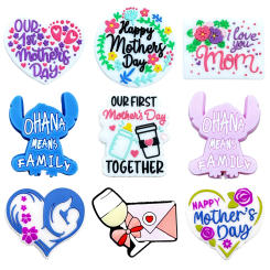 10PCS Silicone Beads Mother's Day Focal Beads Baby DIY String Pen Beads Nipple Chain Jewelry Accessories Kawai Wholesale Gifts