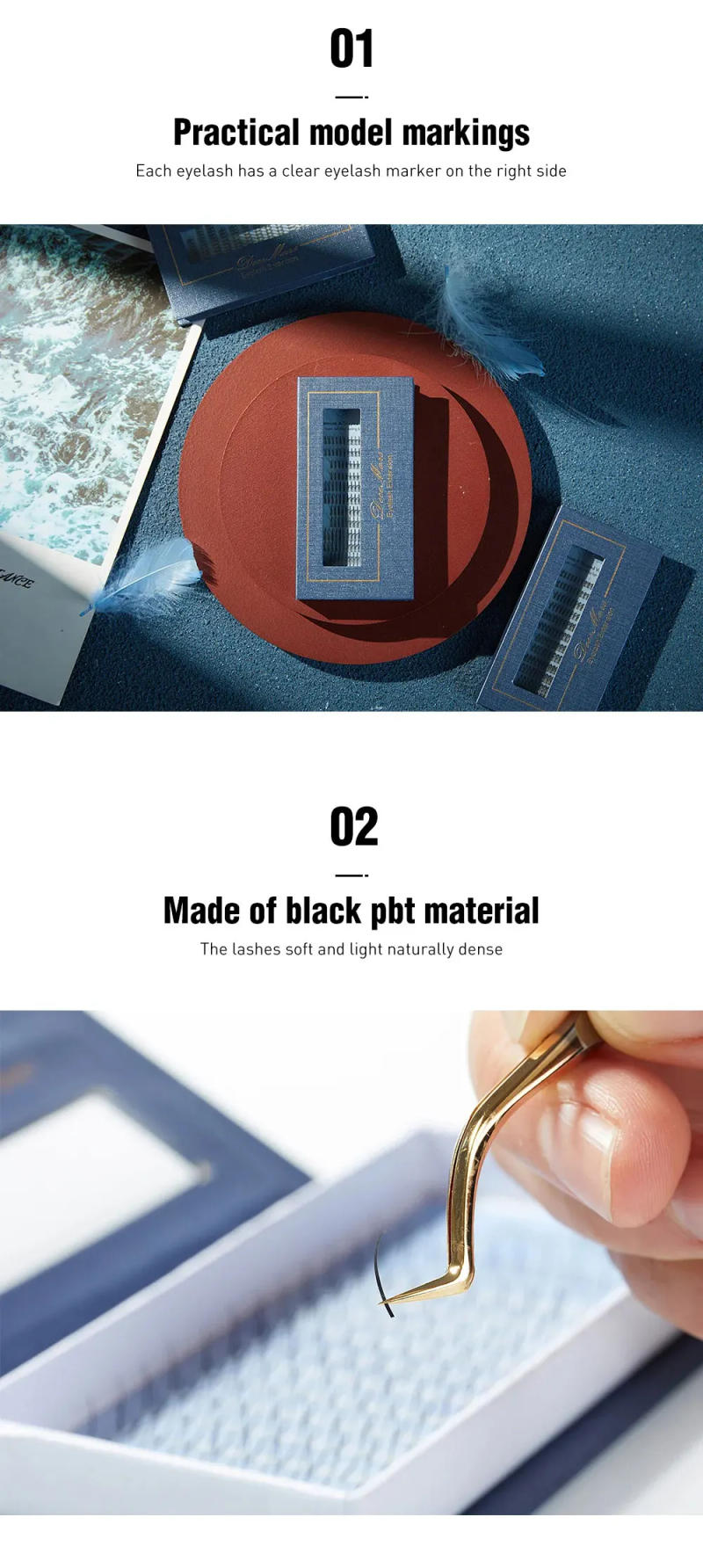 Description Picture 4 of itemDeceMars A/M-Shaped Eyelash Extension