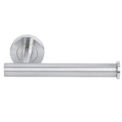 Brushed Stainless Steel Wall Mount Toilet Paper Holder Silver Tissue Towel Rack - Modern Bathroom Storage Rack