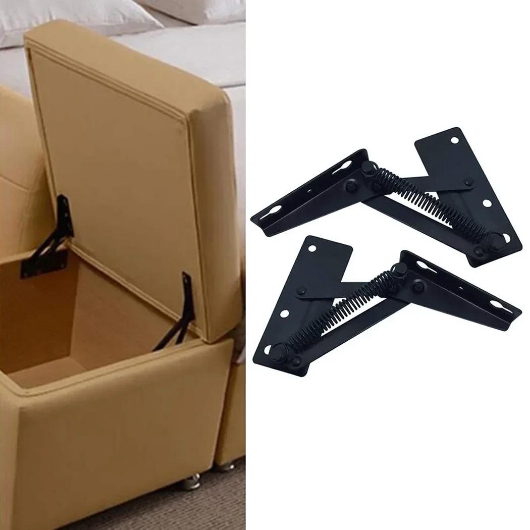 Description Picture 2 of item2Pcs/set Sofa Hinge Multifunctional Supporting Spring Furniture Hinges Adjustable 3-Position Angle Mechanism Hinge Hardware