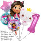 6pcs number 1 set