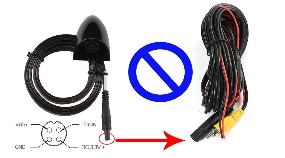 Description Picture 3 of itemCarsanbo HD Side View Car Camera One Pair Night Vision Waterproof 80 Degree 3M Sticker Mount Rear Mirror Blind Spot for Vehicles