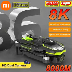 XIAOMI MIJIA B6 Drone 8K Brushless Motor Dual Professional Aerial Photography Obstacle Avoidance RC Plane for Adult Child Toy