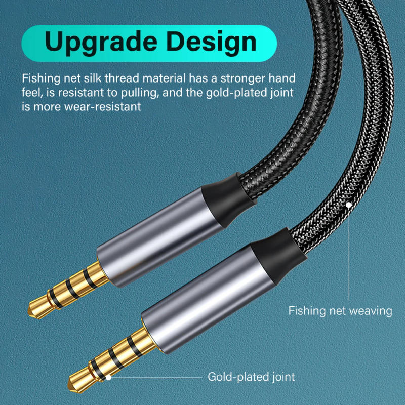 Description Picture 6 of itemUSB C to 3.5mm Jack AUX Audio Cable Car Speaker HiFi Headphone Headset Adapter For Samsung S23 S24 Xiaomi Mi Huawei Google Pixel