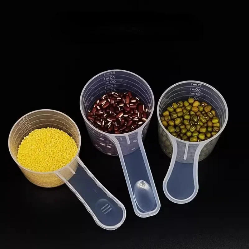 Description Picture 4 of itemKitchen Measuring Spoon 50/60ml Plastic Measuring Coffee Scoop with Scale Baking Utensils Milk Powder Laboratory Liquid Spoon