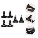 6 Pcs T-hinge Carbon Steel Hinges Heavy Duty Furniture T-shape Alloy Cabinet Gate Decor T-shaped Home Door Lock Tool Supply