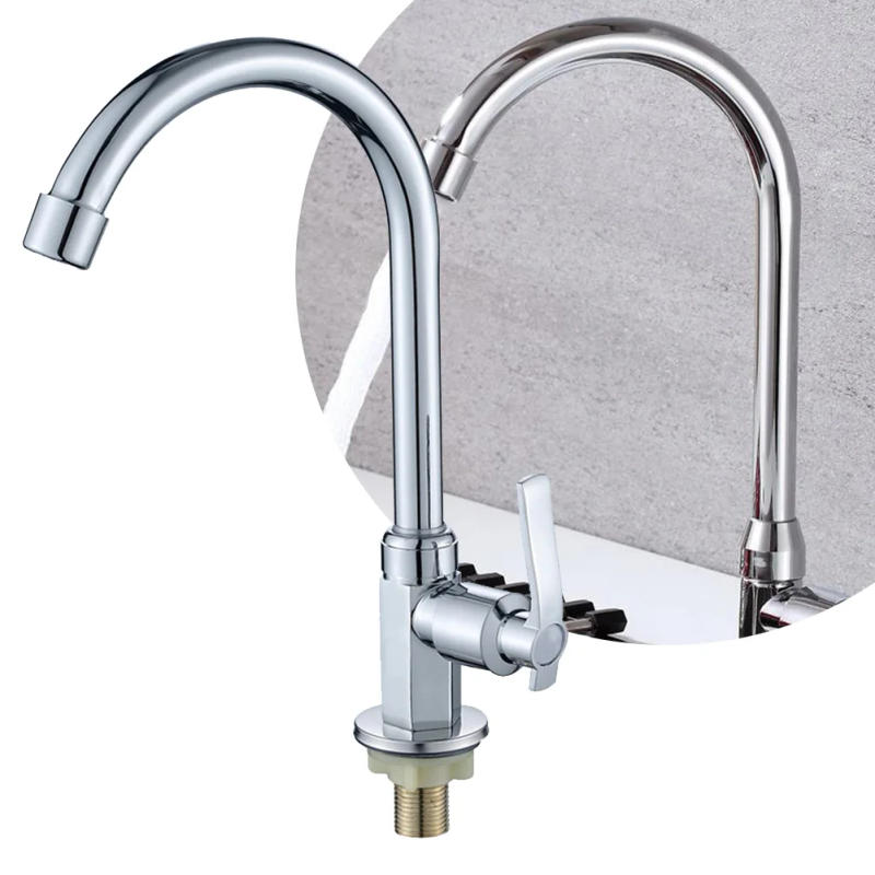 Description Picture 3 of item1pc Kitchen Faucet Stainless Steel Tall Kitchen Faucet Mixer Sink Faucet Pull Out Spray Single Handle Swivel Spout Mixer Taps