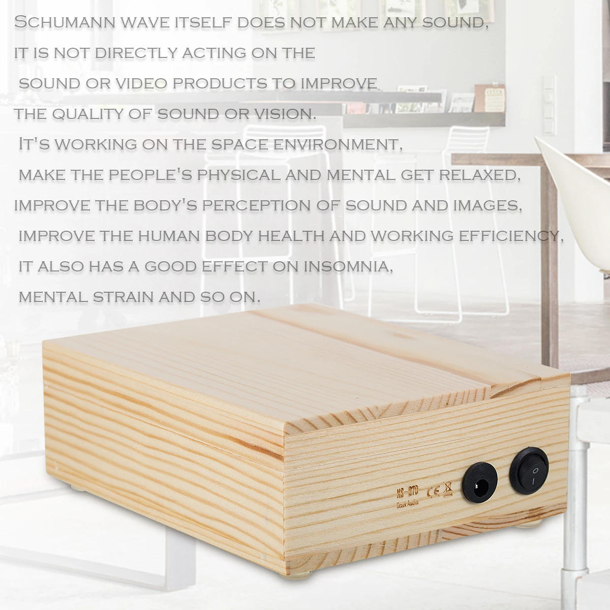 Description Picture 5 of itemNobsound Hi-Fi 7.83Hz Schumann Resonance Ultra-low Frequency Pulse Generator & Audio Resonator For Sleep Relax