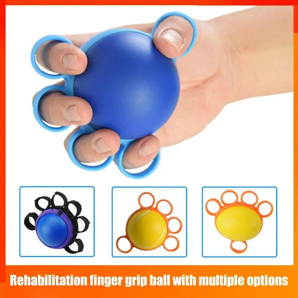 Description Picture 3 of itemHand Gripper Strengthener Ball Silicone Finger Exercise Muscle Relax Wrist Strength Trainer Fitness Arm Exercise Rehabilitation