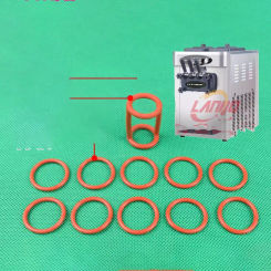 Ice Cream Machine Accessories 10 O Sealing Rings + 1 H Seal Rings Spare Parts Of Valve Rods Soft