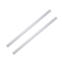 2pcs 50cm Replacement Seal Shower Shower Door Seal 6/8/10/12mm Water Deflector Shower Seal Rubber Strip Shower Door, No Adhesive