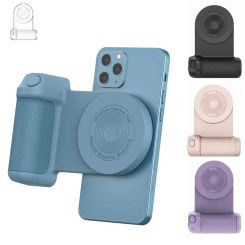 3 in 1 Camera Holder Grip Wireless Charger Magnetic Selfie Photo Bracket Bluetooth-compatible Anti-shake for iPhone 15 14 13 12