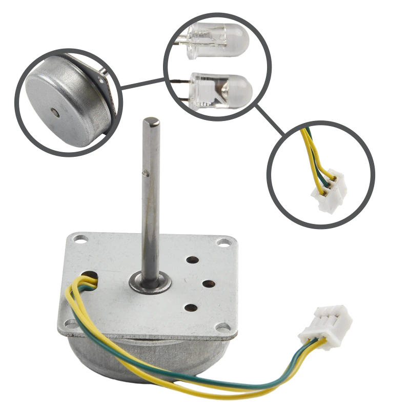 Description Picture 2 of itemThree Phase DIY AC  Brushless Wind Power Hand Cranked Generator Motor 3-24V Electrical Equipment  Water Conservancy Generator