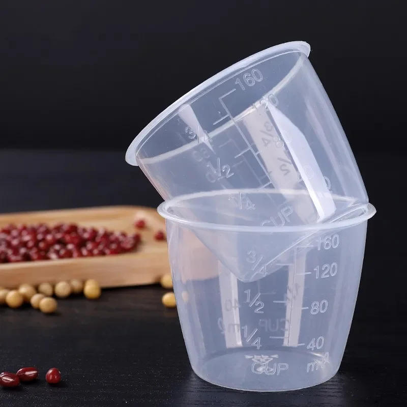 Description Picture 2 of item1Pcs Food Grade PP 160ml Rice Measuring Cup Kitchen Supplies Transparent Plastic Measuring Cups