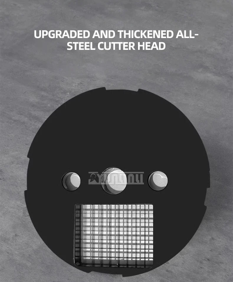 Description Picture 3 of itemAutomatic Vegetable Cutter Machine Commercial Electric Slicer Shredder Multi-function Cutting Machine