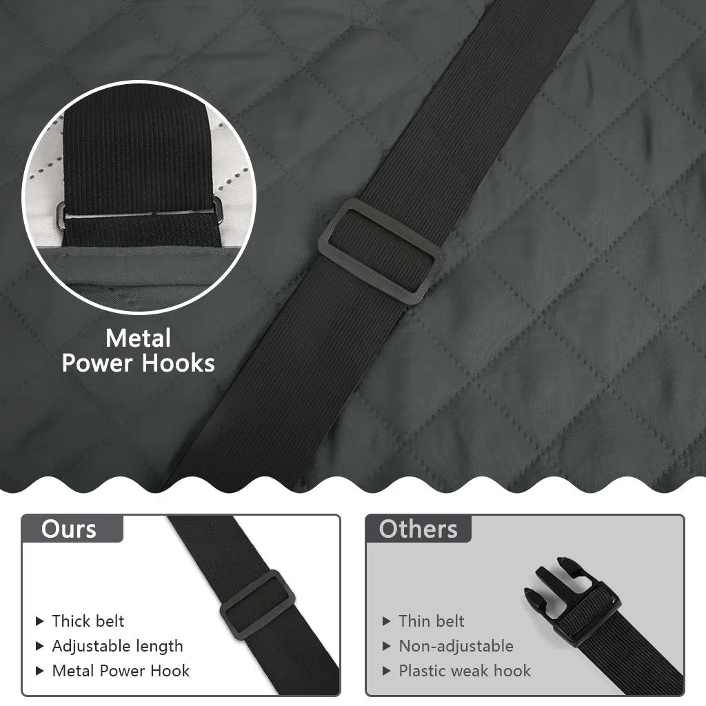Description Picture 5 of itemRecliner Chair Cover Waterproof Armchairs Slipcover Sofa Couch with Adjustable Elastic Strap Furniture Protector for Living Room