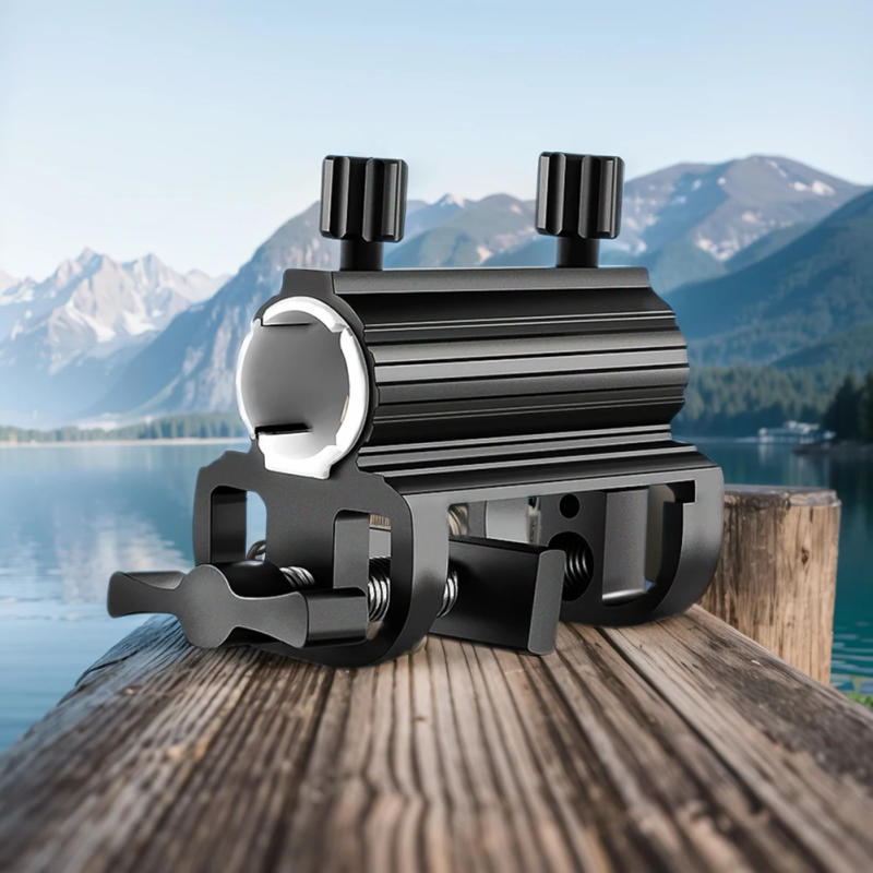 Description Picture 4 of itemFishing Chair Umbrella Stand Multifunctional Umbrella Fixed Clip Aluminum Alloy Parasol Holder Support Fishing Chair Accessories