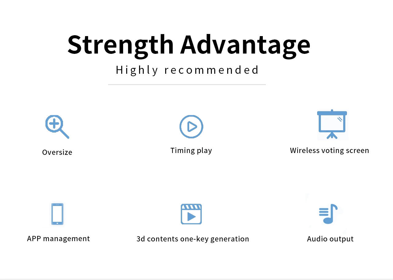 Description Picture 4 of item3D Holographic Projector Fan Wifi Led Sign Hologram Lamp Player Remote Advertise Display Advertising Display Logo Projector