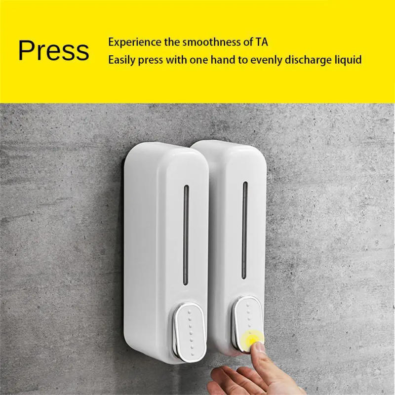 Description Picture 2 of itemWall Mounted Hand Gel Dispenser Manual Soap Dispenser Liquid Containers for Offices Restaurants Shopping Malls