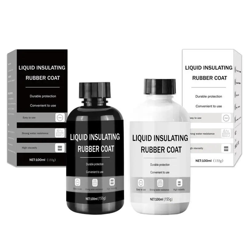 Description Picture 5 of item25/50/100ml Liquid Insulation Electrical Tape Paste Fast Rubber Fixed Dry Insulating Sealing Glue High-Temperature Resistance