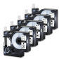 5PK Black on White