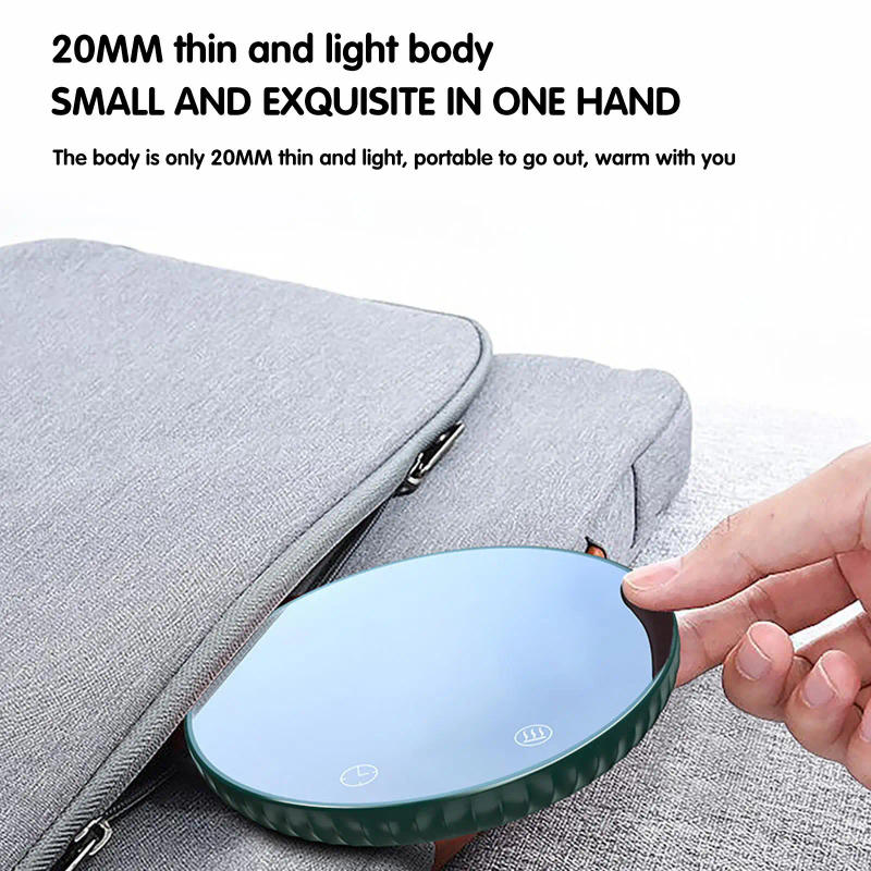 Description Picture 4 of itemMug Cup Warmer Coffee Milk Tea Water Cup Heating Electric Touch Pad Temperature Adjustable Hot Tea Maker Heater Warmer EU Plug