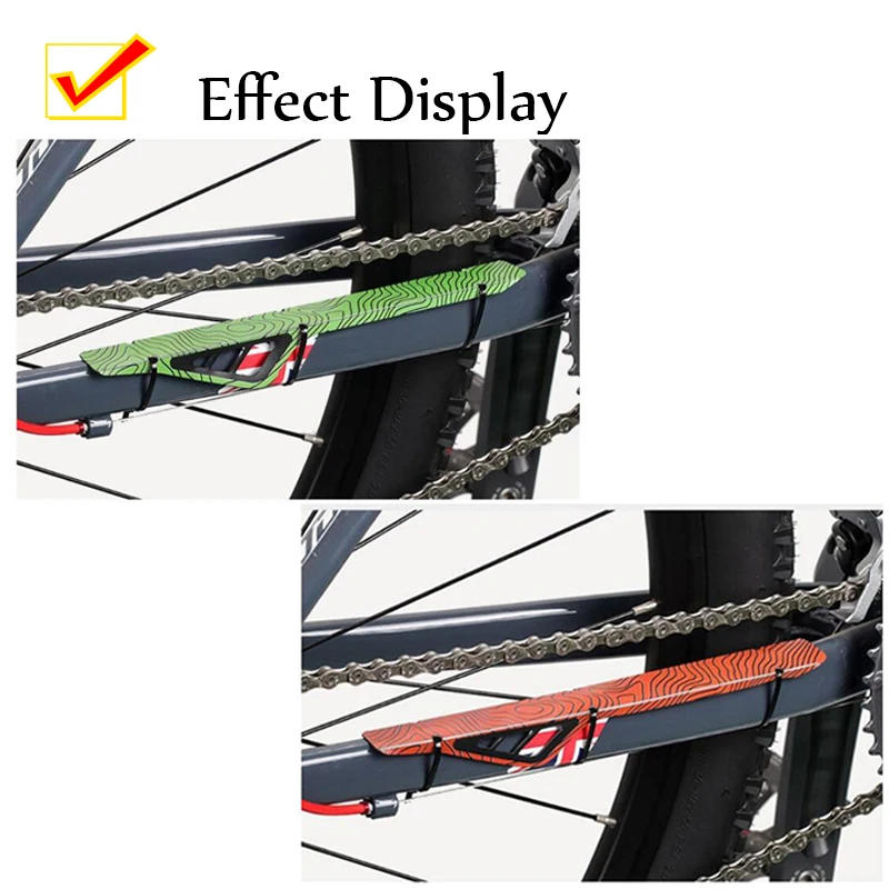Description Picture 4 of itemCycling Chain Posted Guards Bicycle Frame Chain Protector MTB Road Bike Care Guard Cover Bicycle Chain Cycling Accessories
