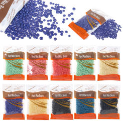 100g/200g/300g Hard Wax Beans for Hair Removal Body European Brazilian Pearl for Wax Warmer Waxing Beans for Wax Heater Machine