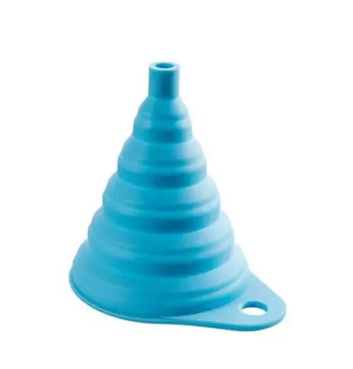 Description Picture 5 of itemSilicone Foldable Funnel Universal Funnels Beer Oil Liquid Hopper Kitchen Accessories Car Engine Oil Change Funnel