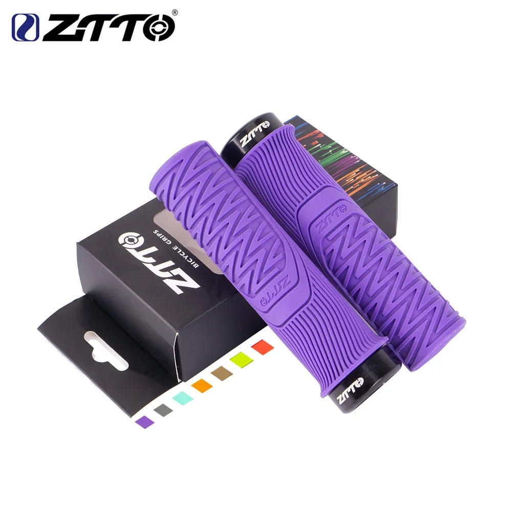 Description Picture 4 of itemZTTO MTB 33mm Outer Diameter Bicycle Grips Lock-on Grip Anti-Slip Shock-Proof Bolder Rubber Mountain Bike Handlebar Grip Parts