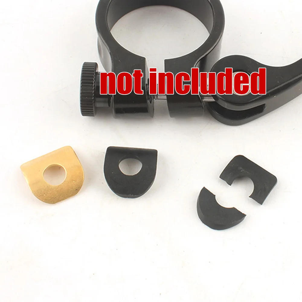 Description Picture 4 of item1-2pcs Bicycle Quick Release Seatpost Clamp Gasket Copper / Plastic Clip Mountain Bike Tube Clips Accessories Seat Clip Gasket