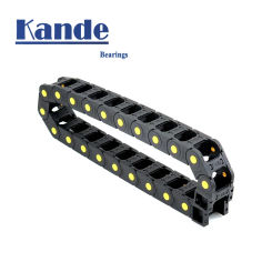 Kande 20/25/30 Plastic Transmission Cable Chains Bridge Opened Drag Chain with End Connectors CNC  Machine Tools Wire Carrier