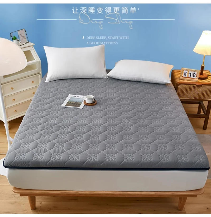 Description Picture 2 of itemSponge mattress elastic cushion household foldable comfortable Single Double tatami sleeping pad four season soft cushion mat