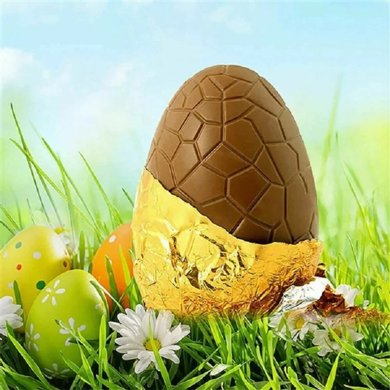 Description Picture 4 of itemDIY Chocolate Mold 3D Polycarbonate Easter Egg Shape Cake Decoration Mould Candy Pudding Molds Baking Pastry Tools Accessories