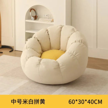 Soft Camping Fillers Bean Bag Sofa Lazy Bed Cute Lounge Single Reading Sofa Comfy Bedroom Balcony Chaise Lounges Furniture