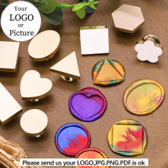 Custom Stamps Personalized Logo Metal Stamps Custom Wax Seals Stamps Customize Your Own Logo Gift Stamps Invitation Stamps