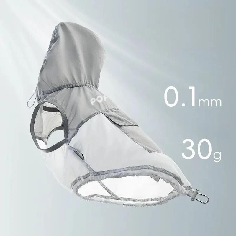 Description Picture 3 of itemDog Clothes Summer Thin Pet Cooling Puppy Summer Vest Lightweight Sunscreen Dog Coats Breathable Sleeveless Dog Costume Supplies