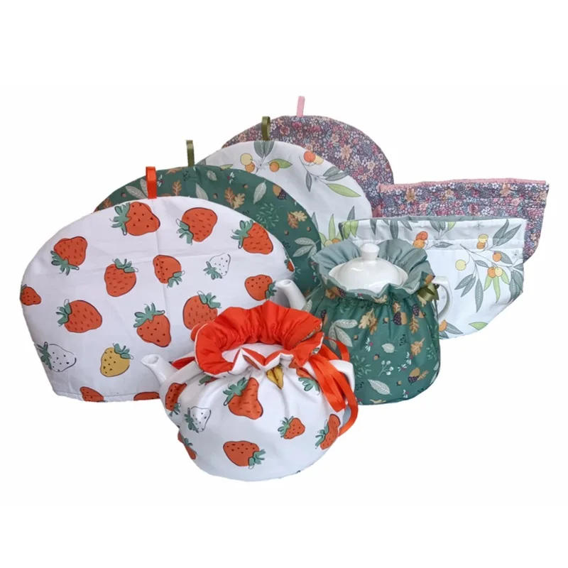 Description Picture 3 of itemLondon Pottery Tea Cozy for Teapot,Cotton,Keep Warm and Decorative Pots Cozy，Vintage Floral Insulated Cosy，Tea Kettle Cover