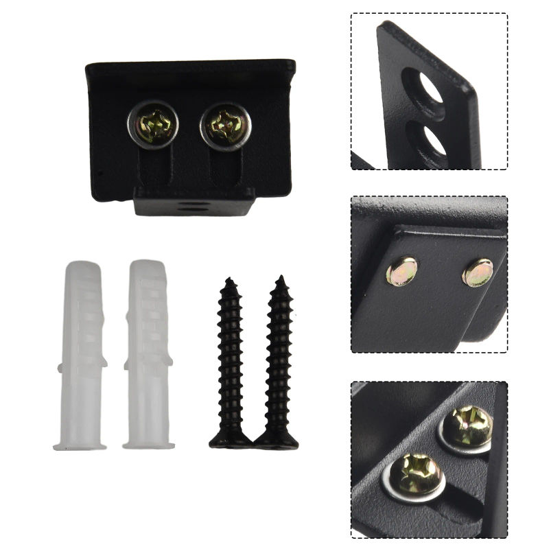 Description Picture 6 of itemBarn Door Guides Swing Stop Barn Door Guide Bottom Barn Door Guide Roller Decor Sliding Door Slotted Swing Stop