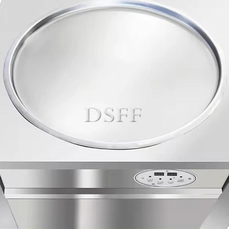 Description Picture 4 of itemHot Selling Mobile Single Pot Deep Fried Yogurt Roll Machine Multifunctional Ice Cream Roll Forming Machine