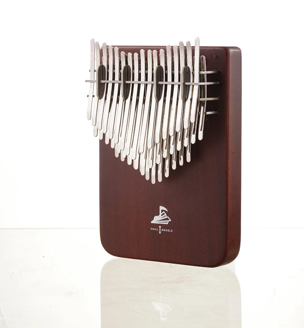 Description Picture 6 of itemNew Chill Angels Kalimba 46 Keys 3 Layer Thumb Piano Portable Professional Finger Piano Ebony Wood Kalimbas Keyboard Instruments