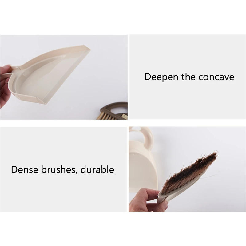 Description Picture 4 of itemMini Dustpan and Broom Set 1 Broom Brush + 1 Dustpan for Pet Cage Cleaning