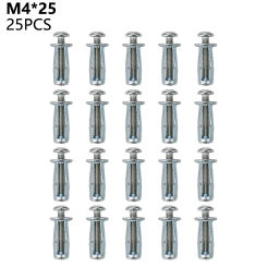 20pcs Nuts Screw Petal Screw Anchors Petal Expansion Plugs For Curtain Expansion Clamps Petal Rivet Lock Nut Bolt